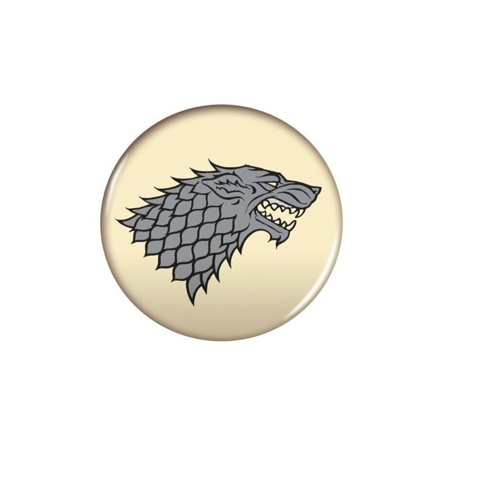Dark Horse Deluxe Game of Thrones House Stark Sigil Button